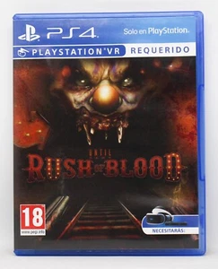 UNTIL DAWN RUSH OF BLOOD VR - PLAYSTATION 4 PS4 PLAY STATION GAFAS VR PAL ESPAÑA - Imagen 1 de 2