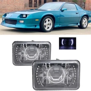 4 x 6" Glass Headlight Lamp Housings Hi / Low Beam Fits H4 LED HID Halogen Bulbs - Picture 1 of 6