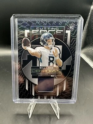 2023 Panini Obsidian Will Levis RC Cutting Edge Electric Etch Patch /199 - Image 1 of 2