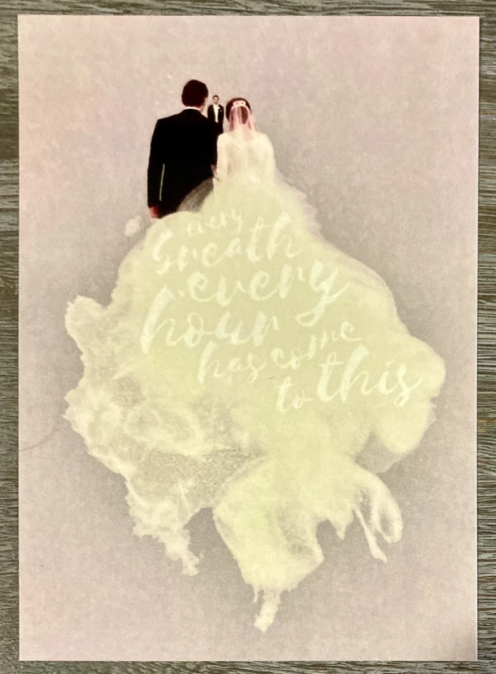 Twilight Saga - Breaking Dawn Wedding Photo Card Print - Charlie, Bella & Edward - Image 1 of 1