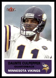2002 Fleer Tradition Daunte Culpepper Minnesota Vikings #137 - Foto 1 di 2
