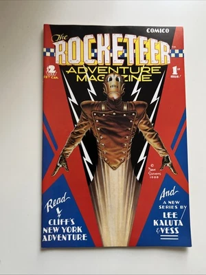 Rocketeer Adventures Magazine No1 9.8 почти как новый/почти как новый комикс Дэйва Стивенса 1988 - Изображение 1 из 4