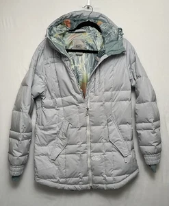 Nike Daunenjacke Damen Large Kapuze 75% Daunen Full Zip gefüttert 6.0 Ski Snowboard - Bild 1 von 9