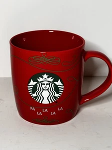 STARBUCKS 2020 Holiday Cocoa Coffee Mug RED with Classic MERMAID Logo - Picture 1 of 4