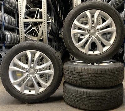 4 Orig AUDI Winterräder 235/55 R19 101H Q5 8R0601025AL 2578 - Bild 1 von 3