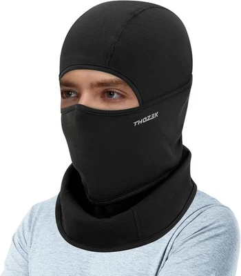 Balaclava Ski Mask for Men Women Fleece Lined One Size, With Breathable Mesh  - Image 1 of 4