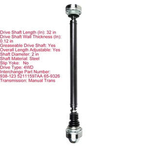 Front Drive Shaft For 02 Jeep Liberty Base 4-Door 3.7L Dsda325 821mm 4WD Manual - Picture 1 of 12