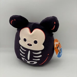 Squishmallows Disney 8 Zoll Mickey Mouse Skelett Halloween Urlaub Stofftier Plüsch - Bild 1 von 3