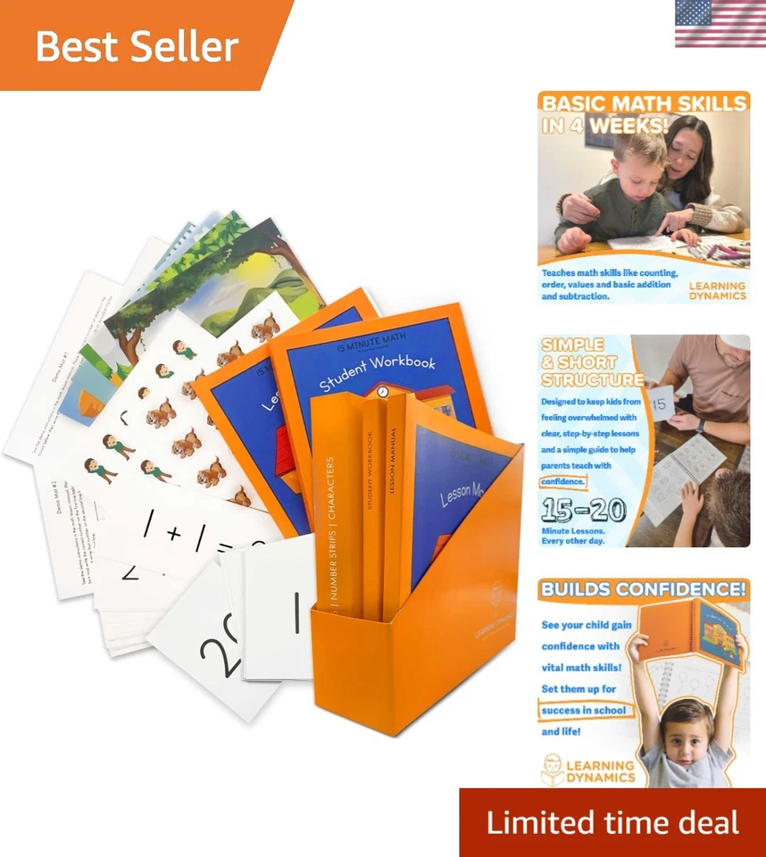 Kindergarten Math Kit - Counting & Equations - Image 1 of 4