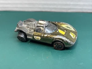 HOT WHEELS Redline 1968 Lola GT70 US Gold Color Car Missing Hood - Picture 1 of 10