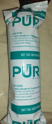 PUR PLUS Genuine Water Pitcher Replacement Filter 1 Pack Sealed - Image 1 of 2