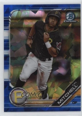 2019 Bowman Chrome Draft Sapphire Edition Blue /99 Cal Mitchell #BDC-26 - Image 1 of 2