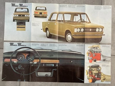 Fiat 124 Special e Special T - 2 pieghevoli 4 ante, anni '60 - Immagine 1 di 2