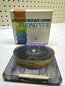 ROWE AMI PHONOVUE SUPER 8 MAGI-CART ~ HIPPIE CAMPER  ~ VINTAGE COLLECTIBLE RARE - Picture 1 of 5