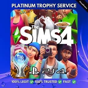 Legit Platinum Trophy Service Für Die Sims 4 PS4 - Bild 1 von 1