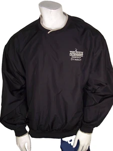 Neu Cutter & Buck Large schwarz Poly Golf Jacke Tour Championship Dynegy Logo - Bild 1 von 6