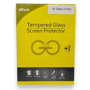 TEMPERED GLASS SCREEN Protector for Samsung Galaxy Z Flip5 - 3 in Pack - Picture 1 of 2