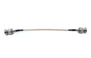15cm BNC Male To BNC Male  RG316  Extension Cable Pigtail RF Coaxial - Picture 1 of 3
