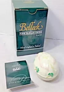 BALEEK "LILY" EGG TRINKET BOX - 2222 - Picture 1 of 9