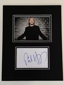 ATTORE PAUL HAGGIS foto opaca autografata firmata con taglio 11"x14" - Foto 1 di 2