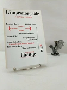 Change 22 L'imprononçable l'écriture nomade 1975 - Afbeelding 1 van 6