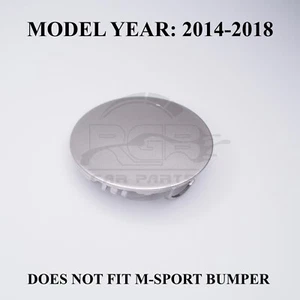 Tapa de gancho de remolque delantera para BMW X5 F15 2014-2018 plata mineral A14 - Imagen 1 de 12