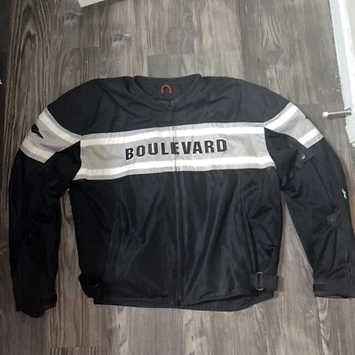 Suzuki Boulevard M109R 4XL Armored  leather motorcycle jacket m109 - Image 1 of 4