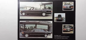 Schulz Tuning: Mercedes Typ 126 (Prospekt-Blatt); 1980 - Bild 1 von 2