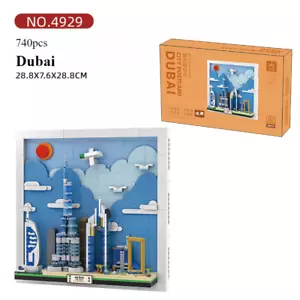 City Architecture Dubai Building Blocks Set Bricks Model Toys DIY Gift for Kids - Picture 1 of 4
