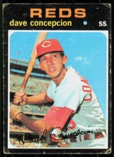 1971 Topps Base Set Dave Concepcion Rookie Cincinnati Reds #14