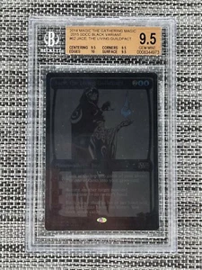 2014 MAGIC 2015 SDCC BLACK VARIANT #62 JACE, THE LIVING GUILDPACT BGS 9.5 GEM MT - Picture 1 of 2