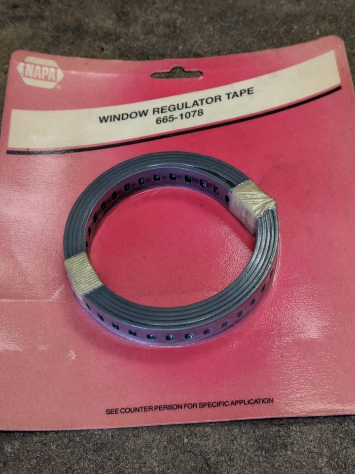 NAPA WINDOW REGULATOR TAPE 6651078 - Image 1 of 1