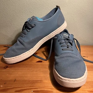 TRUE Linkswear Eco Knit For The Planet men’s blue golf shoes spikeless Size 11.5 - Picture 1 of 12
