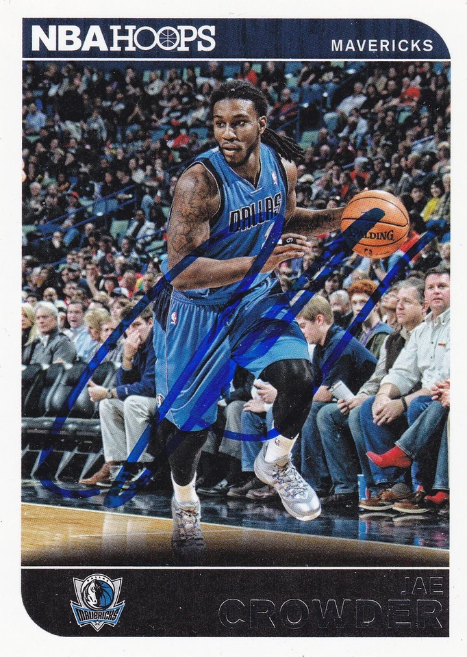 TARJETA FIRMADA JAE CROWDER DALLAS MAVERICKS CELTICS JAZZ CAVALIERS BUCKS SUNS HEAT Foto 1 de 1