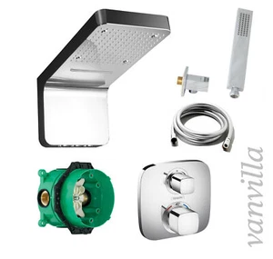 vanvilla Duschset Regendusche mit Duscharmatur Hansgrohe Unterputz HG31 poliert - Bild 1 von 9