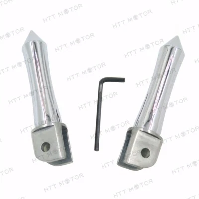 HongK 89-93 Ducati 851-888/91-97 900SS/95-98 Ducati M900 Chrome Footpegs - Изображение 1 из 4