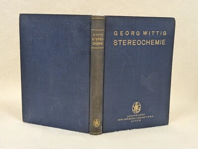 Stereochemie Georg Wittig 1st Edition Printed in German Illustrated 1930 - Image 1 of 4
