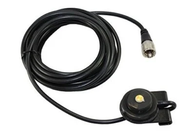 Trunk NMO Antenna Mount Black for Mobile Radio Icom Kenwood Vertex PL259 1246B - Image 1 of 3