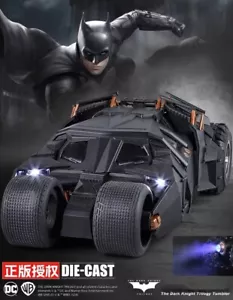 Voiture BATMOBILE Batman Dark Knight Tumbler 1:18 avec Sons de moteur et leds - Imagen 1 de 13