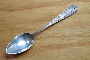 Vintage 1915 El Paso Texas Silber Souvenir Löffel X610C - Bild 1 von 3