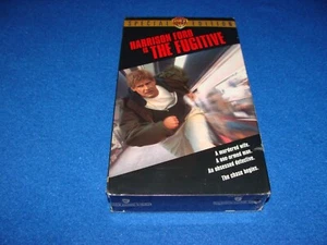 VHS Band 1993 Harrison Ford is the Fugitive (2001) Sonderedition WB versiegelt - Bild 1 von 10