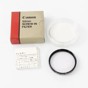 Canon 52mm Skylight 1x Filter W. Box original MADE in Japan - Picture 1 of 7