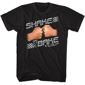 Talladega Nights Movie Shake N Bake Fist Bump Ricky Bobby & Cal Men's T Shirt - Picture 1 of 6