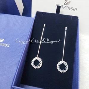 AUTÉNTICOS SWAROVSKI NUEVOS Pendientes Naeli Blanco 5446996 - Imagen 1 de 5