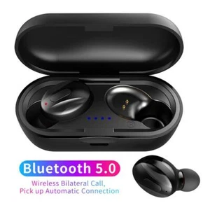 Mini bluetooth 5.0 Earbuds Twins Wireless Headset sport Stereo In-ear Headphones - Picture 1 of 12