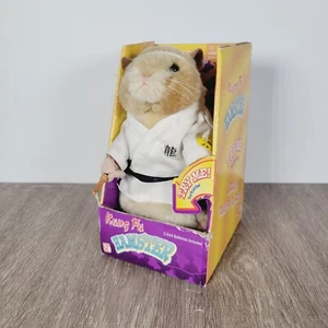 Kung Fu Hamster Gemmy 2001 Fighting Dancing Moving Ninja -Not Working For Parts - Picture 1 of 9