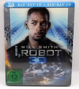 NEU I Robot 3D + 2D Limited Lenticular Blu-ray Steelbook Edition deutsch
