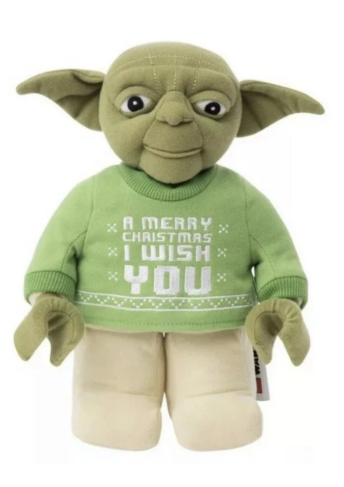 LEGO Star Wars Yoda Plush Limited Christmas Holiday Edition 2020 Ugly Sweater