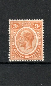 Honduras Británica 1933 3c SG 129 MLH - Imagen 1 de 1