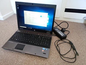 HP EliteBook 8740w i5 4Gb RAM 500Gb HD 17" Win 10 Pro DVD Laptop - Picture 1 of 16